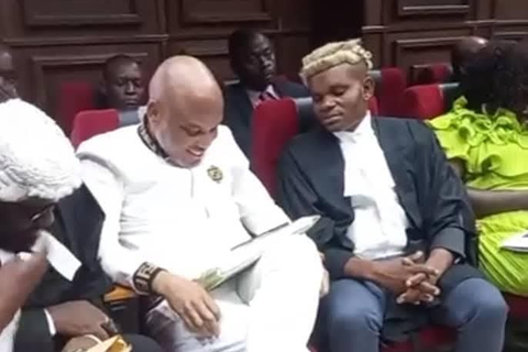 Federal High Court Adjourns Nnamdi Kanu’s Trial Indefinitely as  IPOB Leader Confronts Judge Over Recusal in High-Profile Case
