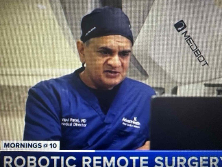 Florida Doctor Performs World’s First Remote Prostate Surgery