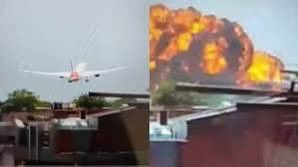Air India Flight AI171 Crashes in Ahmedabad, Killing Many