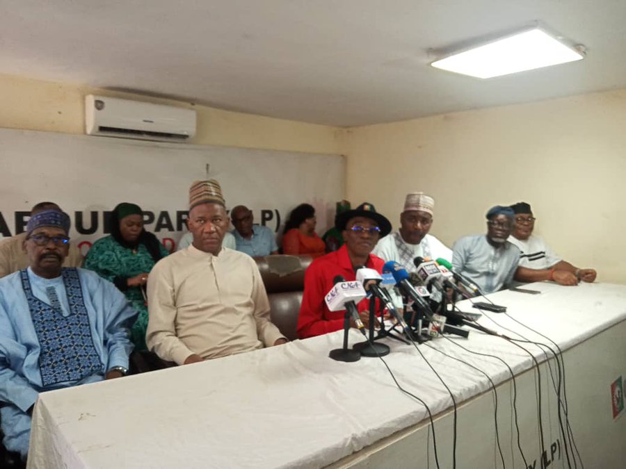 Datti Baba-Ahmed Attends Abure-Led Labour Party Meeting