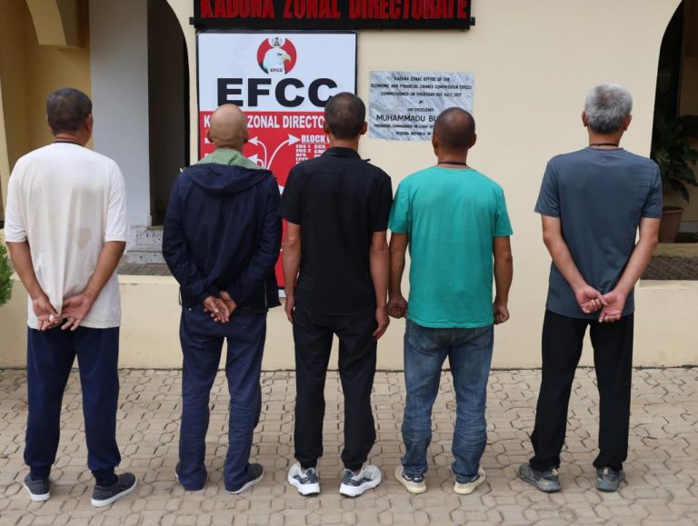 EFCC Arrests Nine Suspected Illegal Miners in Niger State