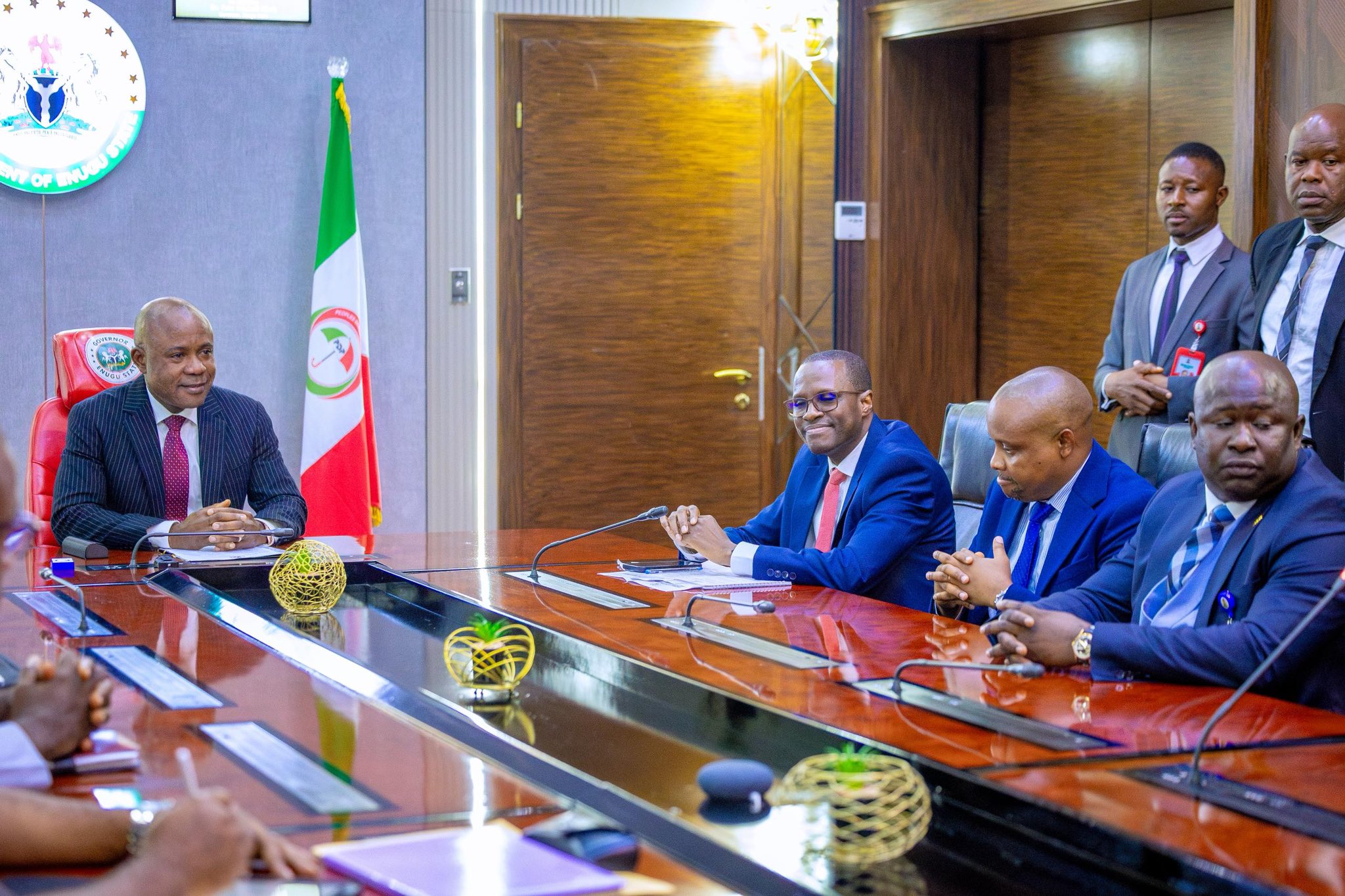 Enugu Governor Welcomes ICPC Chairman, Emphasises Zero Tolerance for Corruption