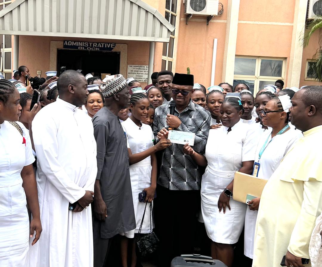 Obi Boosts Kaduna’s Education and Healthcare with Donations