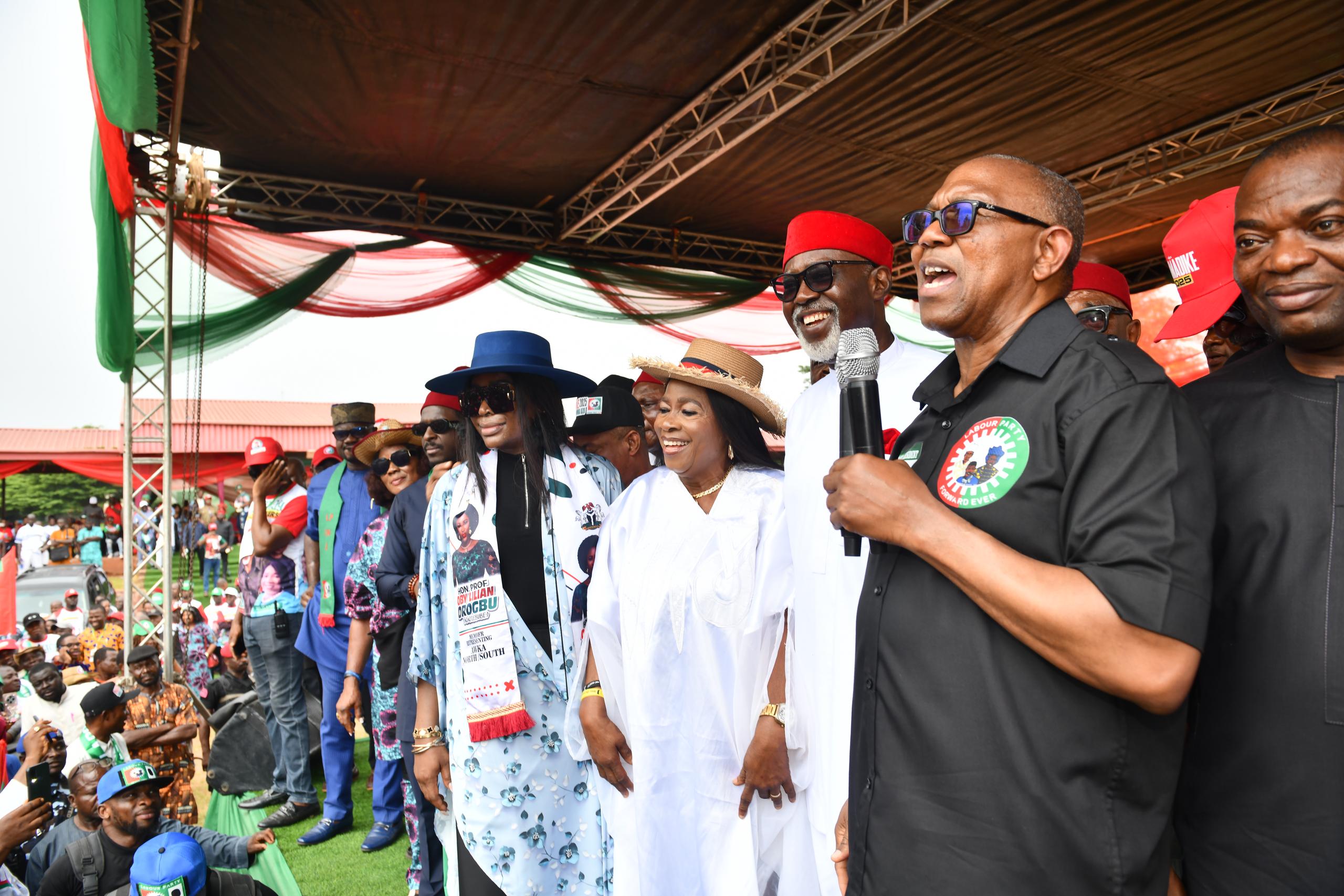 Peter Obi Joins Labour Party in Launching Campaign for Anambra Governorship Election