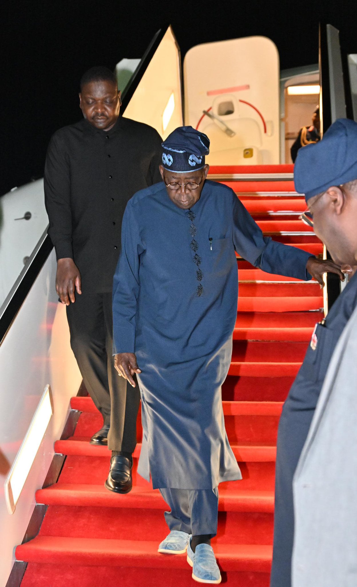 President Tinubu Returns to Abuja After Diplomatic Engagements in Saint Lucia and Brazil