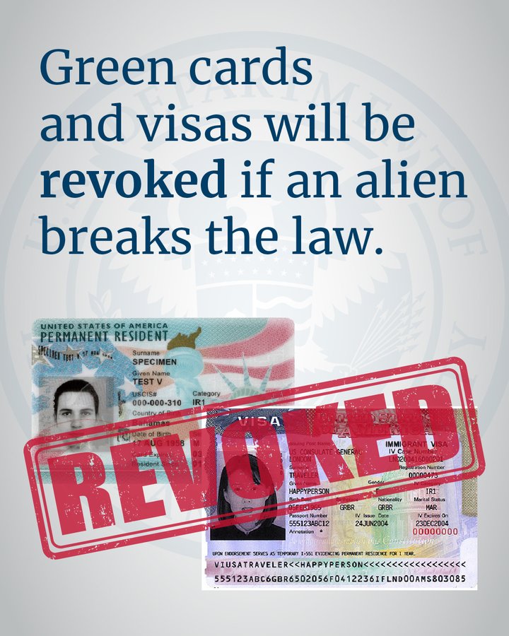 U.S. to Revoke Green Cards of Nigerians, with Criminal Records