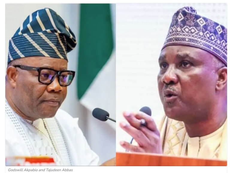 SERAP Issues Ultimatum to Akpabio and Abbas Over Alleged ‘Bribes for Bills’ Scandal