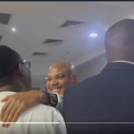 Emotional Encounter as Sowore Meets Nnamdi Kanu in Abuja Court